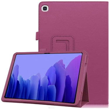2019 T510,PU Leather Flip Wallet Case with Stand Function Shockproof,Red Flower Miagon Tablet Cover for Samsung Galaxy Tab A 10.1